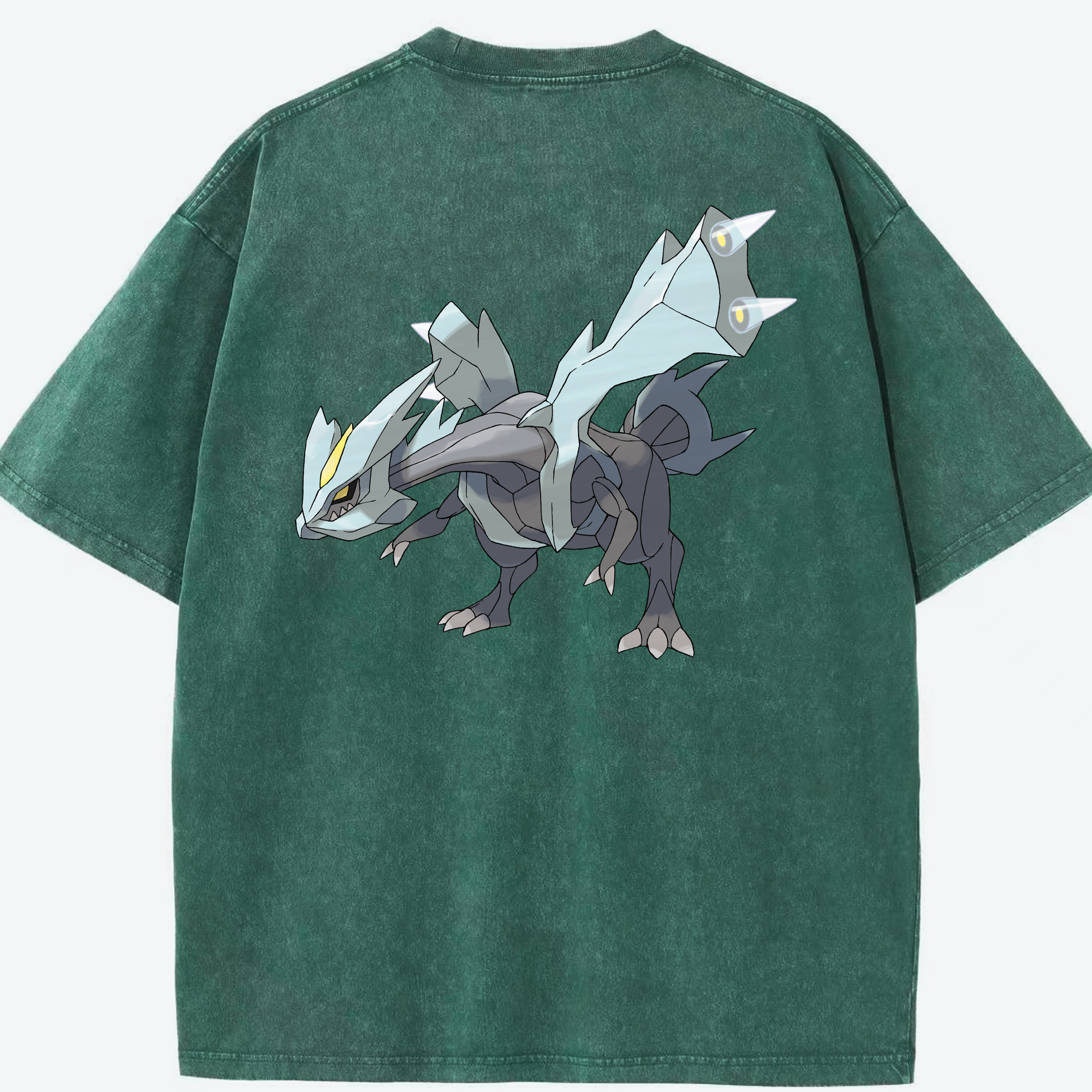 （画像用） ポケットモンスター Pokémon 綿100% ヴィンテージ風 半袖Tシャツ（背面プリント）